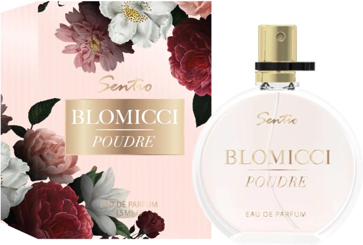 Goedkoopste Sentio Blomicci Poudre miniparfum eau de parfum for woman 15ml