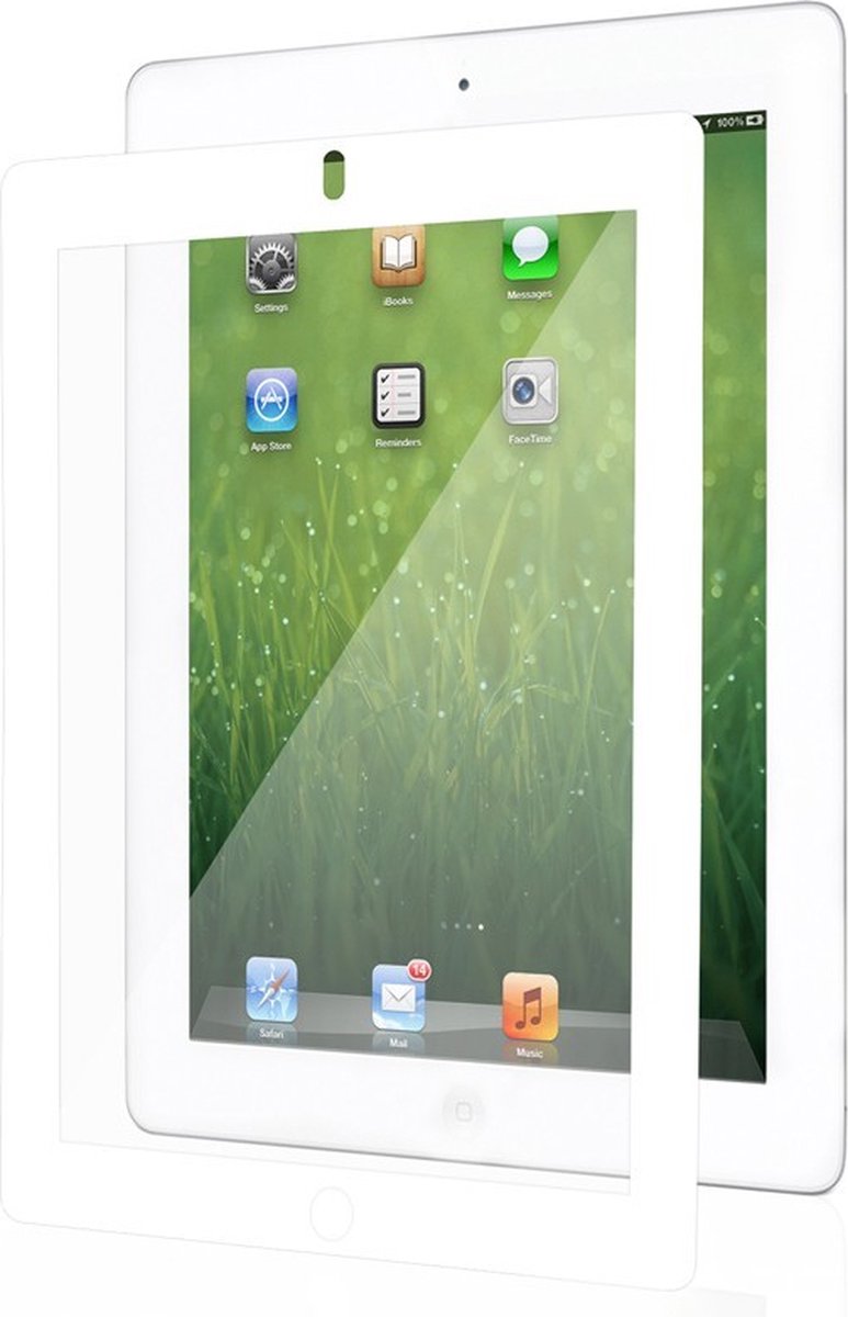 Moshi, getemperd glas beschermende folie Geschikt voor Apple iPad 9.7 3e/4e generatie bescherming, Wit