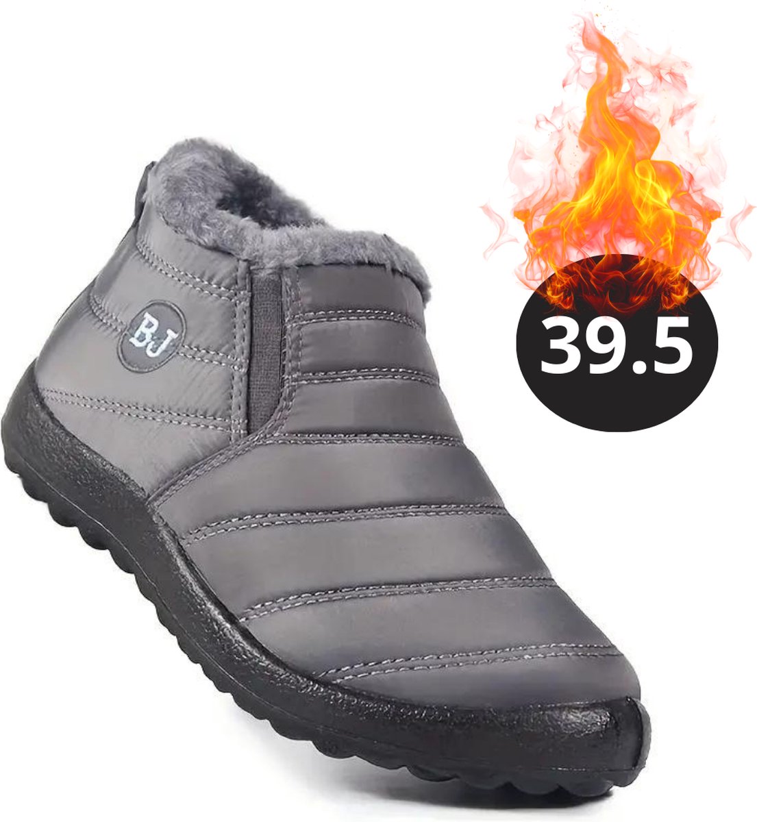 Livano Snowboots Sneeuwschoenen Sneeuwboots Dames Wintersport Ski Skischoenen – 39.5 Laag Grijs