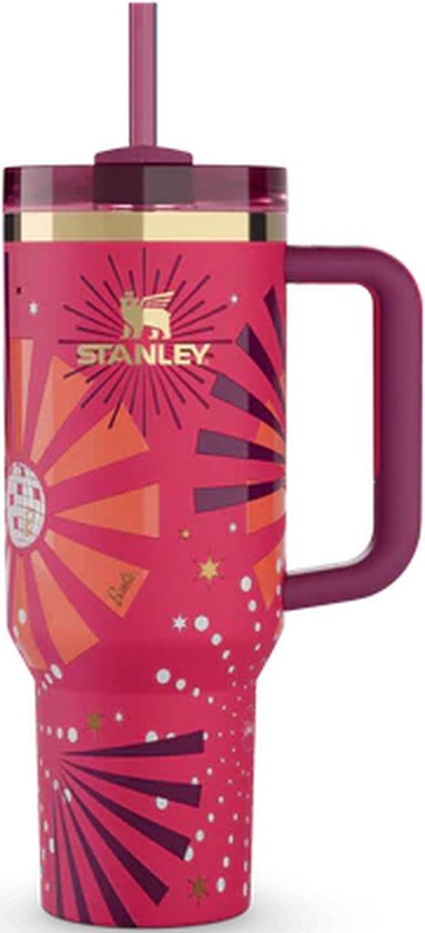 STANLEY Quencher H2.O FlowState™ Roestvrijstalen vacuüm-geïsoleerde beker met deksel en rietje