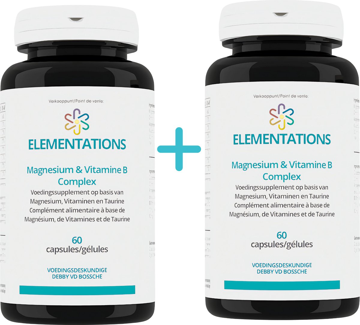 Goedkoopste Magnesium & Vitamine B Complex met Taurine - 2-in-1 - Meer Energie - Minder Stress - Tegen Vermoeidheid - Betere Weerstand - Spier Herstel - Duo Verpakking - 2 x 60 Tabletten