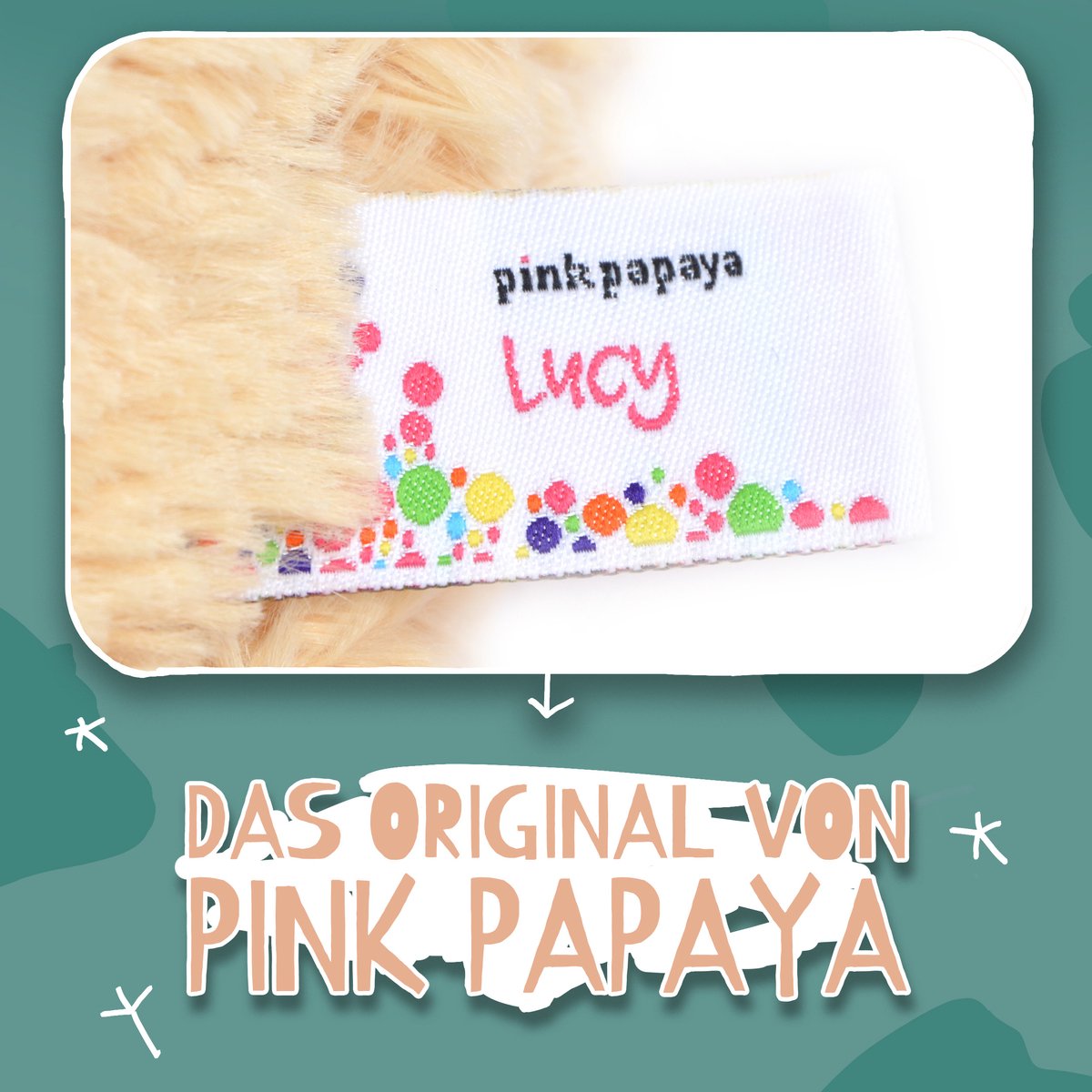 Pink Papaya Grote Knuffel Hond Lucy, 100 cm XXL Pluche Hond in lichtbruin â€“ Knuffelbeer XXL Teddybeer Speelgoed om van te Houden — afbeelding 2