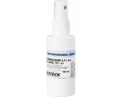 Chloorhexidine 0,5% in alcohol 70% - Reinigingsvloeistof - 100 ml spray