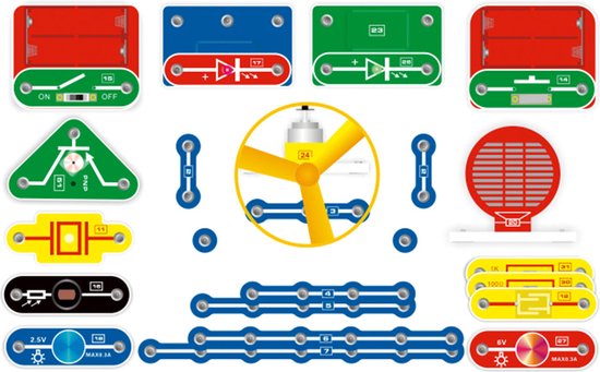 Kit d'expérimentation électronique (avec étui)