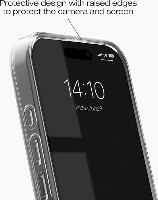 iDeal Of Swedish Mirror Case adapté pour iPhone 16 Plus Miroir Noir