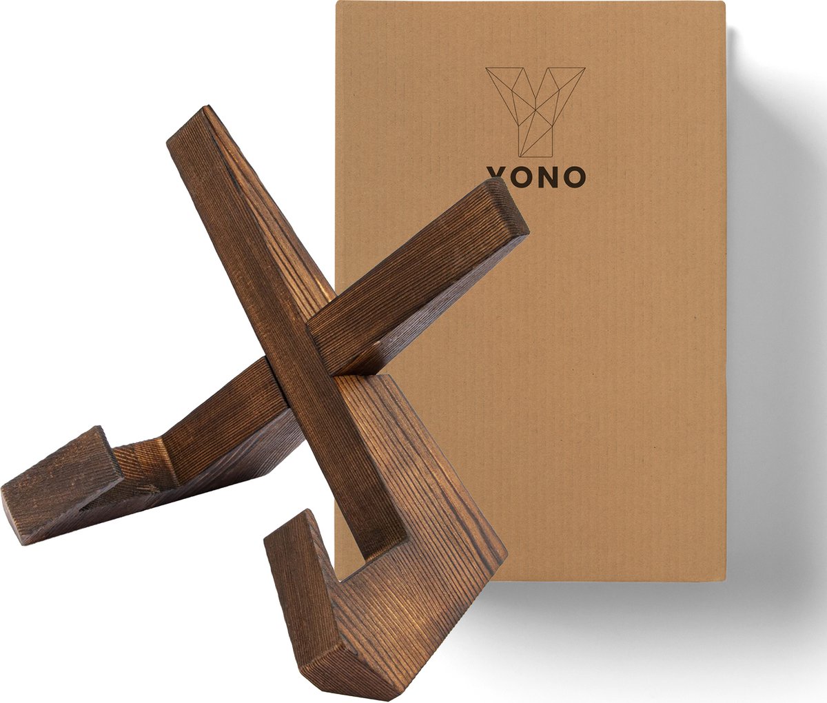 YONO Luxe Boekenstandaard Hout - Boeken Houder - Kookboek Standaard - Compact en Duurzaam — cadeau in Kookcadeaus - foto 7