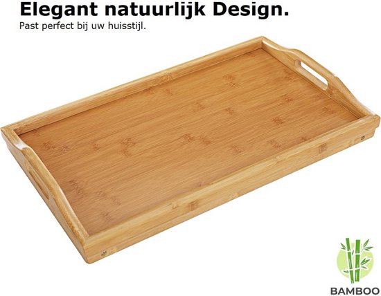 Bamboe Ontbijt Dienblad - Inklapbaar