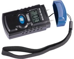 Vochtigheidsmeter - zwart - voor het meten van vocht in huis