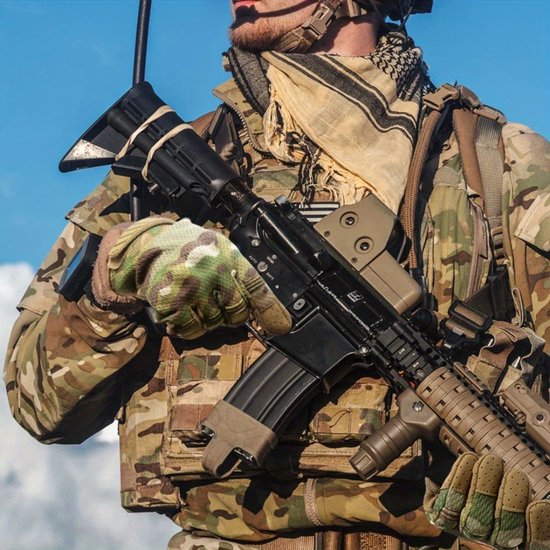 Gants Bovista Airsoft - Tactique - Gloves tactiques - Armée - Gants tactiques Hardknuckle - Vert XL