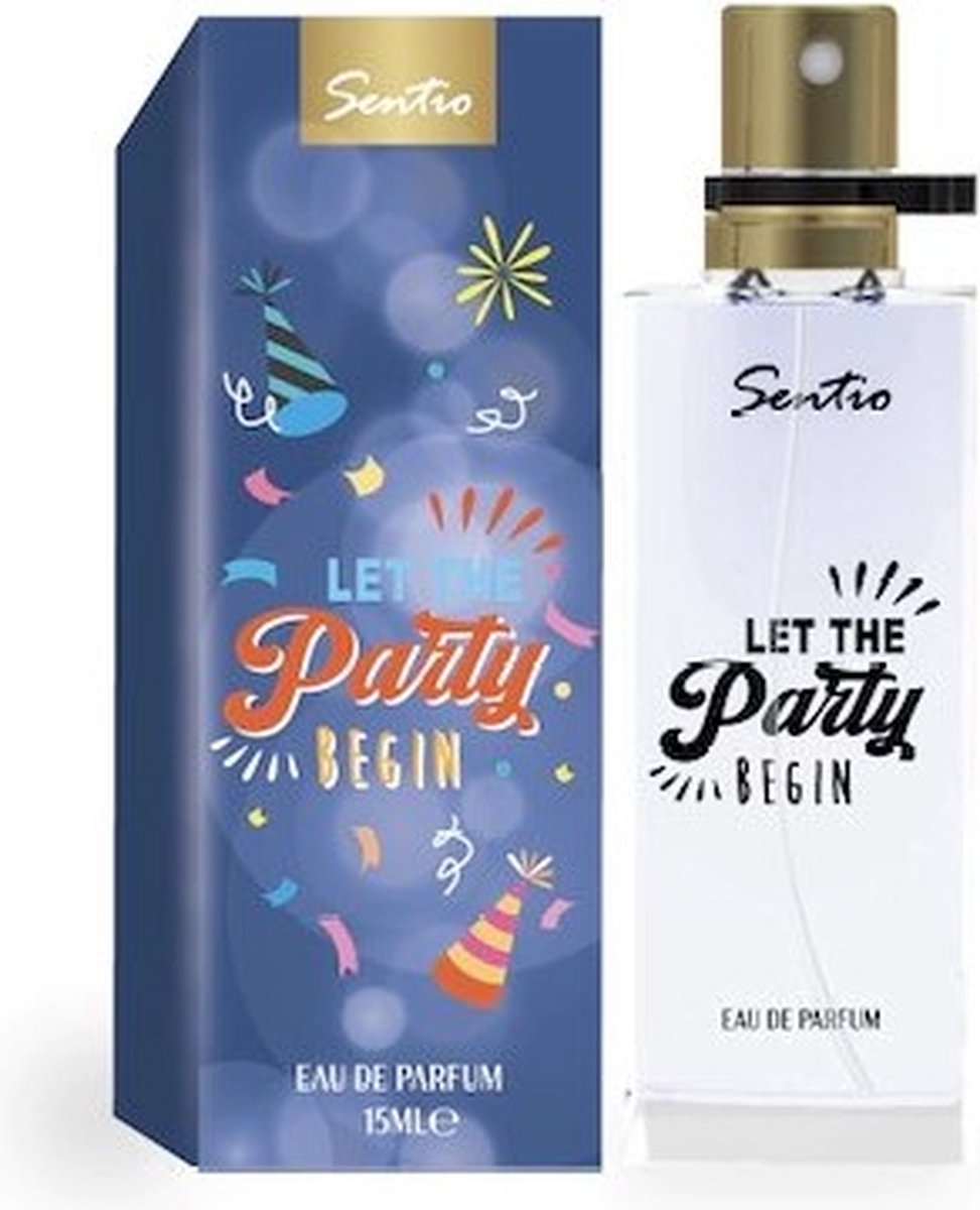 Goedkoopste Sentio Let The Party Begin miniparfum eau de parfum for unisex 15ml