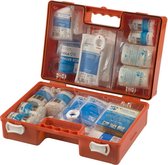 HEKA - EHBO verbandkoffer BHV (Oranje Kruis Richtlijn 2021). De EHBO koffer is inclusief wandbeugel en bevestigingsmateriaal!
