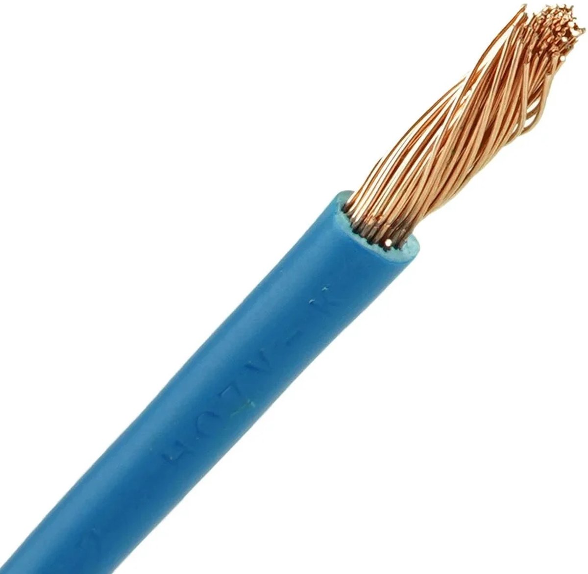 Image of Aansluitdraad 2.5 mm2 blauw per 10 meter