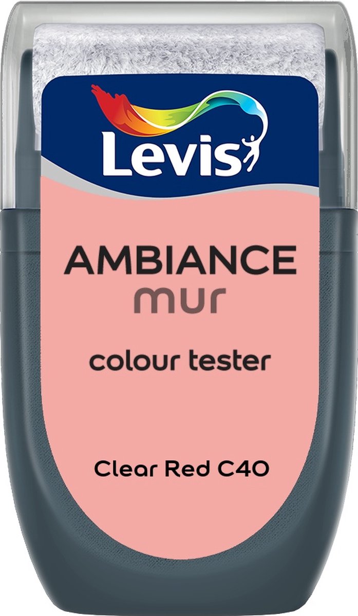 Levis - Muurverf Kleurtester Mat Mix - Clear Red C40 - 30 ML