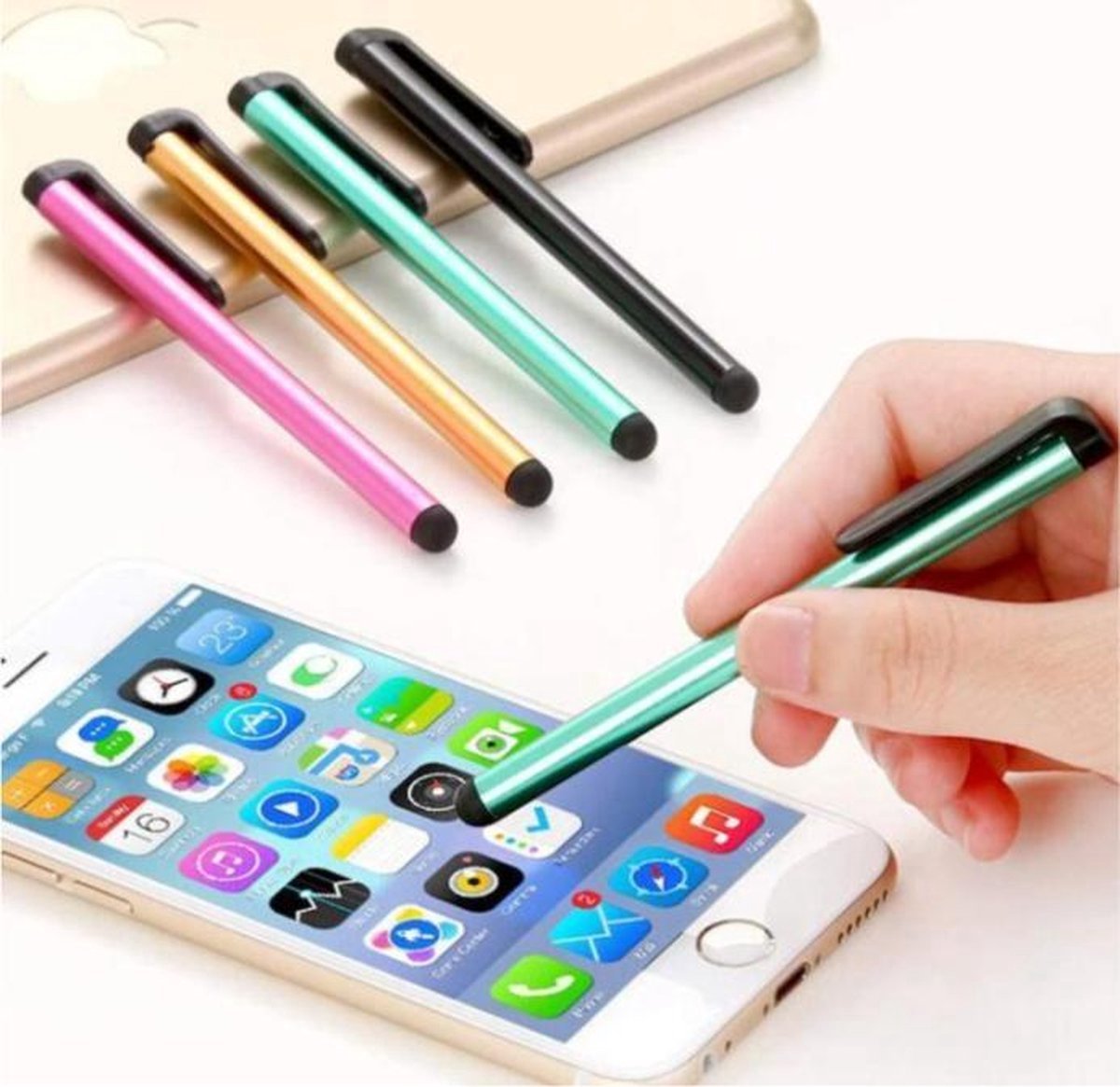 New Age Devi - 10 x Stylus pen - de ultieme touchscreen pen voor jouw smartphone!