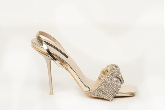 ZERBA Sandale Femme - Taille 39 - Cuir Argent - Romea