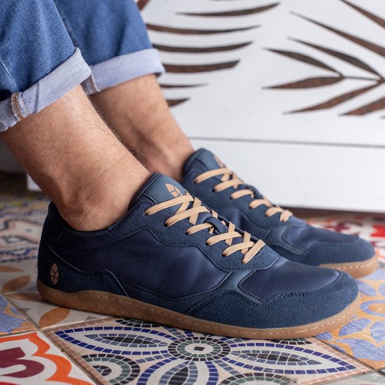 Bareshoes Classic Knit Blauw Barefoot schoenen voor Dames en Heren Maat 38 bol