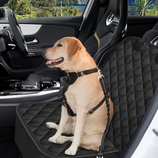 Auto Voorzitting Cover voor Honden - Duurzame Seat Cover - Waterdichte Auto Cover voor Hond - Vrachtwagen SUV van $ — afbeelding 3