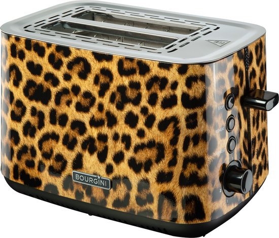 Bourgini Panther Toaster - Broodrooster - Panterprint