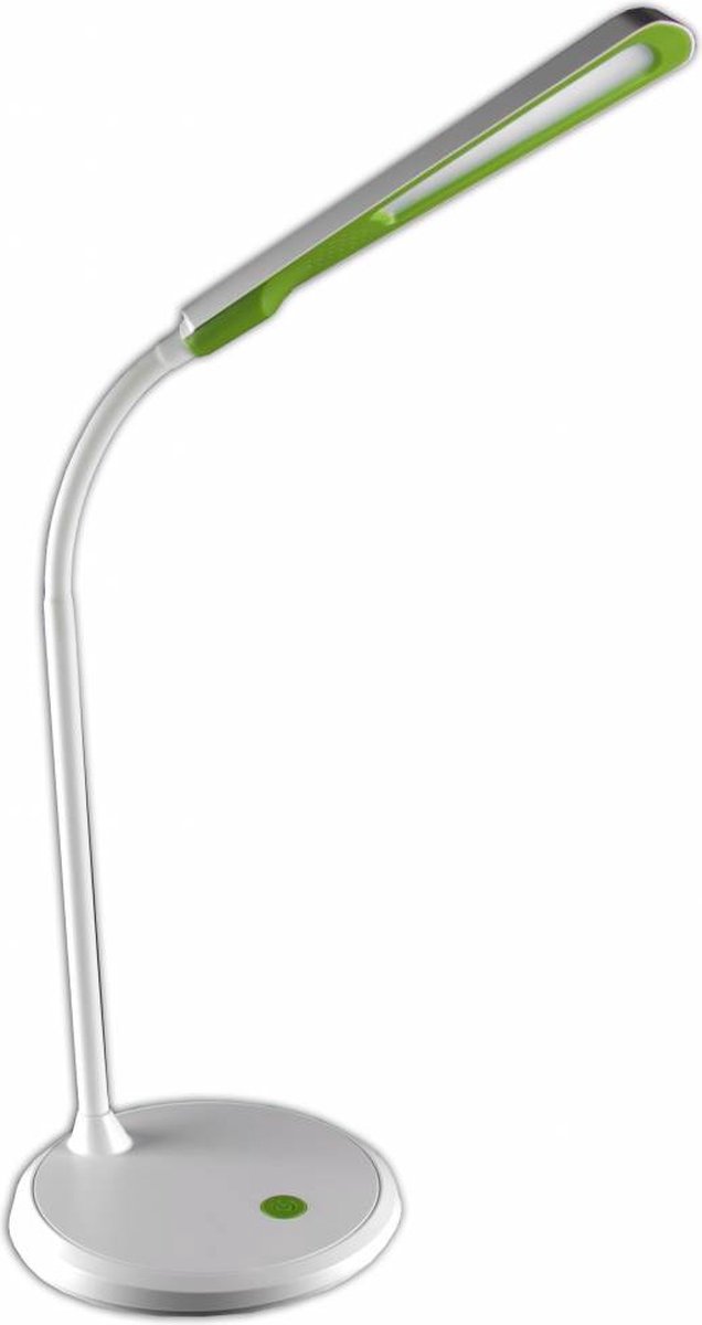 Bureaulamp LED plooibaar 5W LED groen wit
