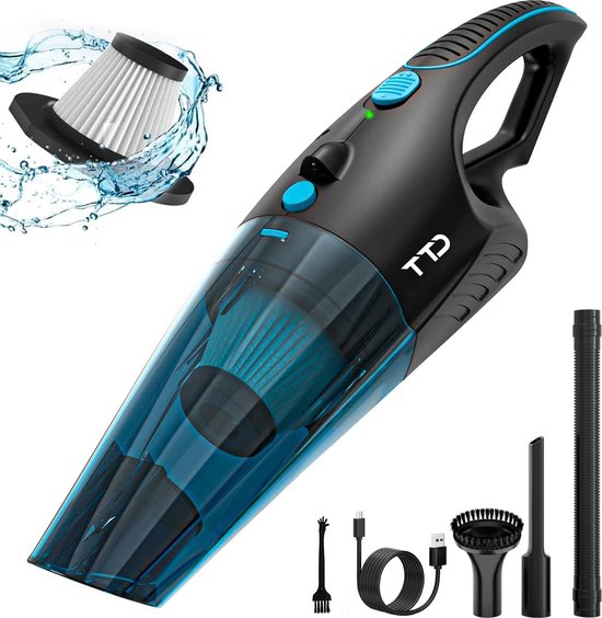 TTD® Premium Draadloze Autostofzuiger 14.000 Pa Zwart - TTD® - €45,77