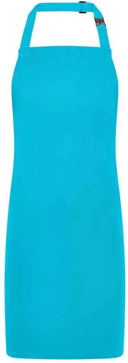 Brand Lab Keukenschort/kookschort/ knutselschort/ kinderschort - turquoise blauw - Kinderen M