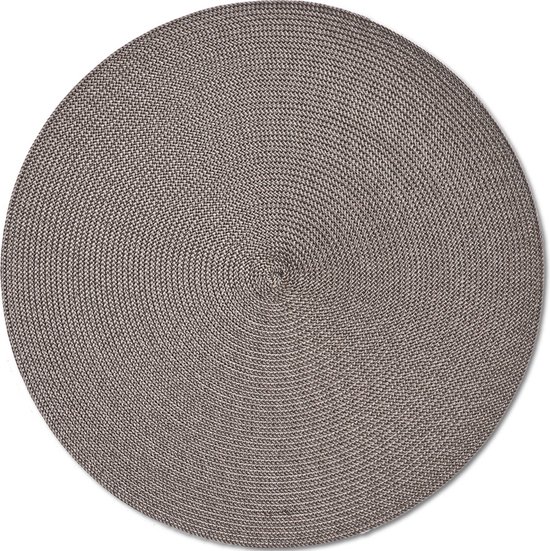 Beydodo Placemats, wasbaar, set van 4, afwasbaar, rond