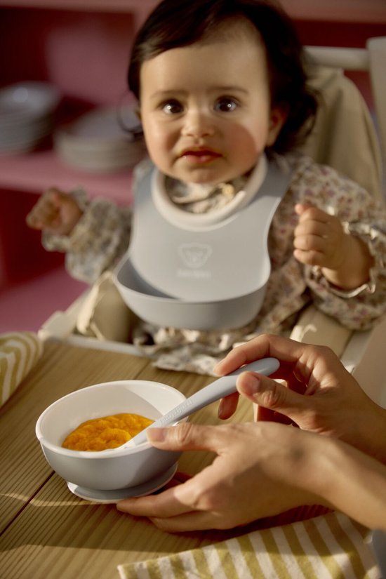 BabyBjörn Babyservies 3-delig - Grijs van Babybjörn — afbeelding 5
