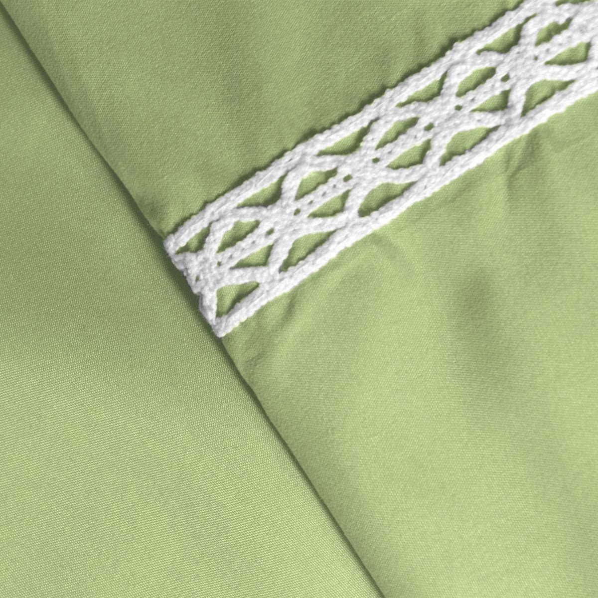 Zydante Dekbedovertrek - Hotel Home Collection – Microlinnen – Luxe Hotel Look – Ademend en Vochtregulerend – Comfortabel Beddengoed - Dorothy - Mos Groen / 200x200