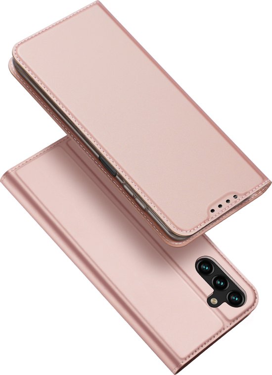 Dux Ducis - Coque de téléphone adaptée à Samsung Galaxy A16 5G - Skin Pro - Book Case - Rose