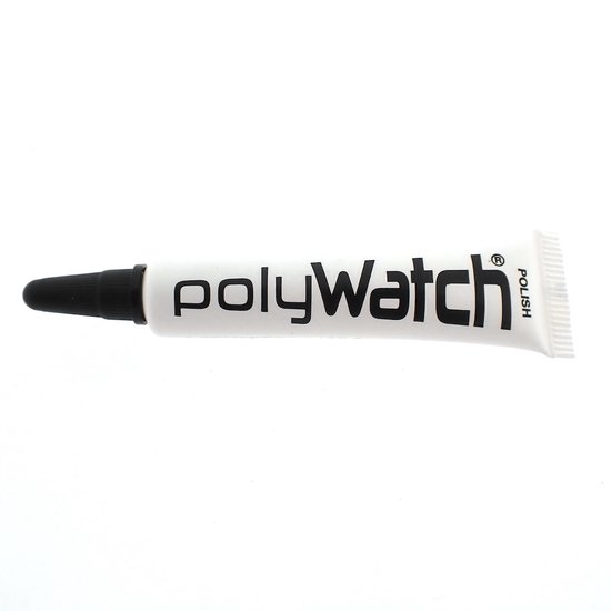 PolyWatch® KRASVERWIJDERAAR - Polijstmiddel voor kunststof horlogeglas - Tube (5ml)