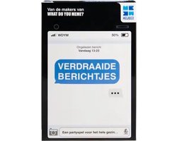 Megableu Verdraaide Berichtjes spel - partyspel voor hele gezin