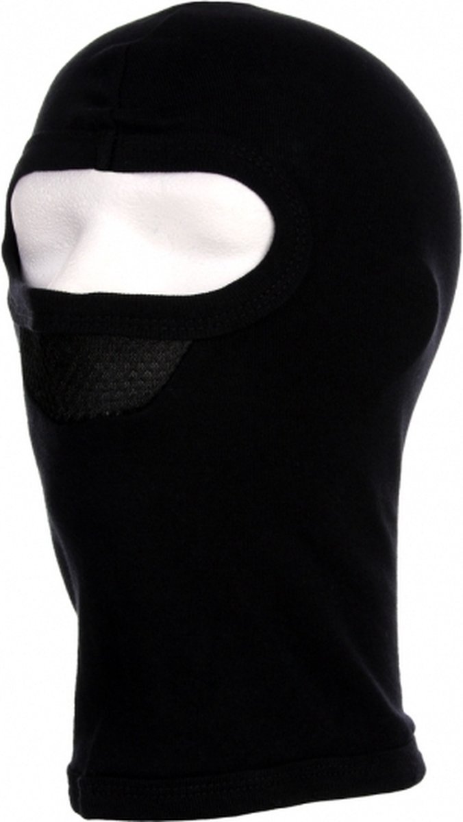 One hole motorhelm muts skimuts – mesch katoen one Zwart
