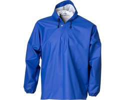 Elka regenjas / Anorak PU/Nylon -Maat XL - Blauw