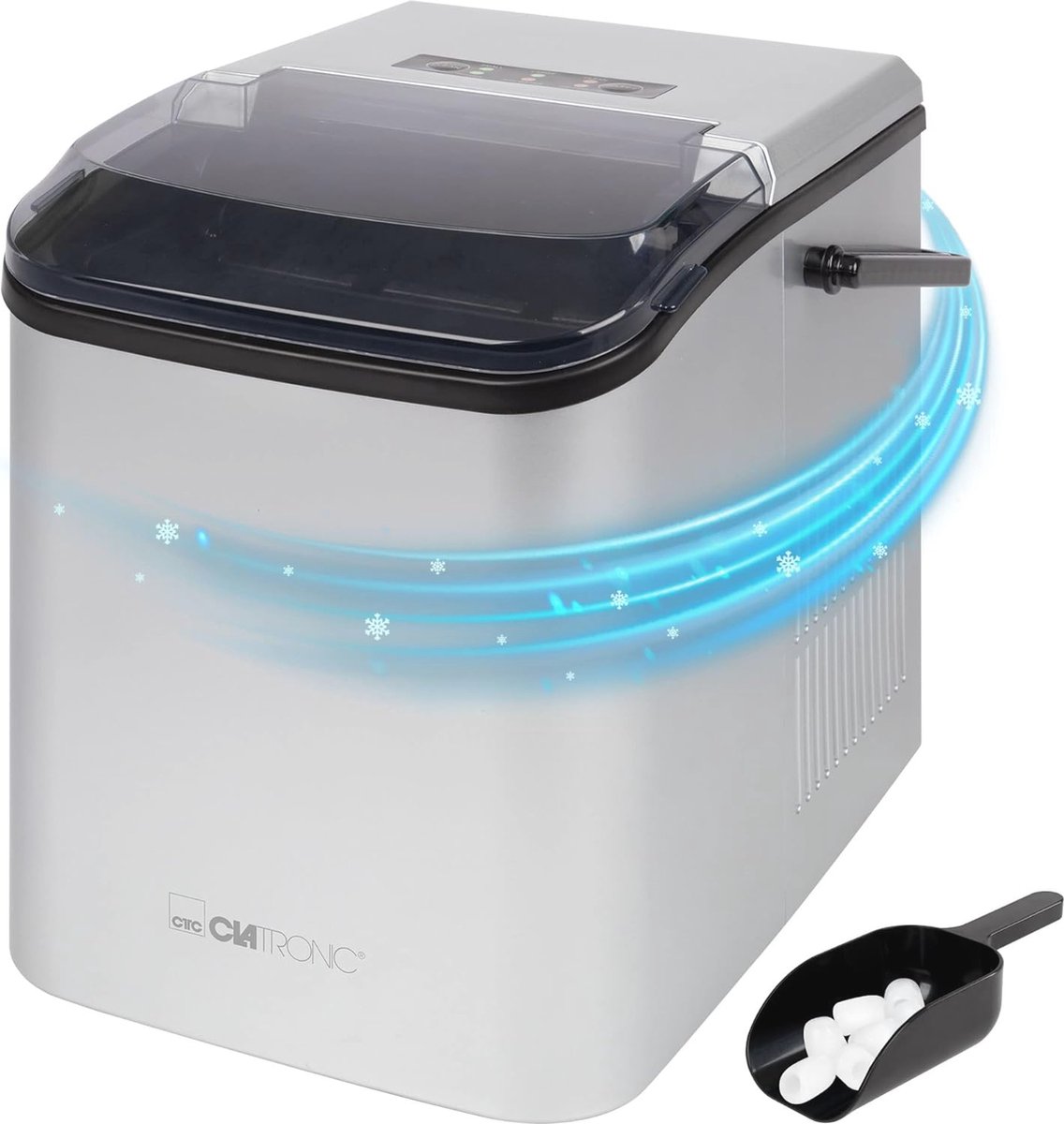 IJsblokjesmachine - Snel en efficient ijsblokjes maken in 10 minuten met zelfreinigende functie - Ideaal voor thuis en feestjes