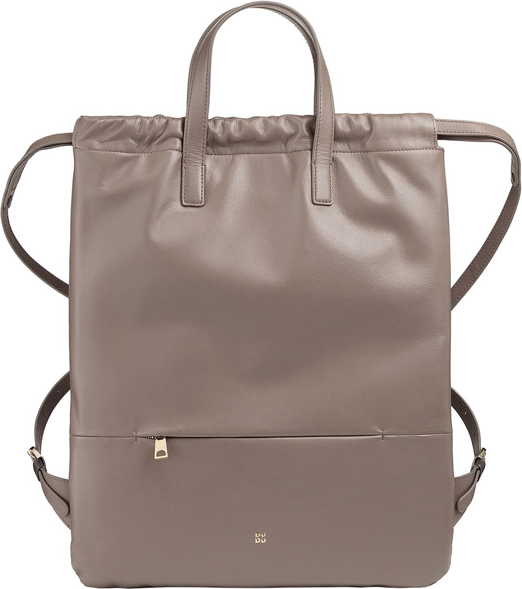 DuDu Ellesmere Stad rugzak Leer 44 cm - taupe
