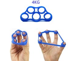 Siliconen Vingertrainer | Hand Trainer | Vingerstretcher | Vinger Training | Finger Trainer | 4 KG Weerstand