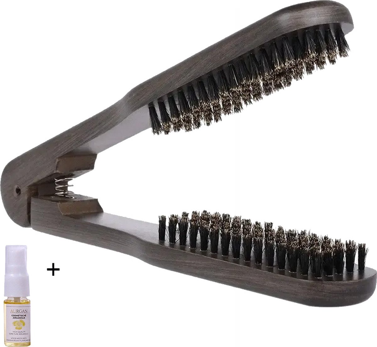 Aurgan Hair straightening Brush - Tweezijdige borstel - styling haarborstel