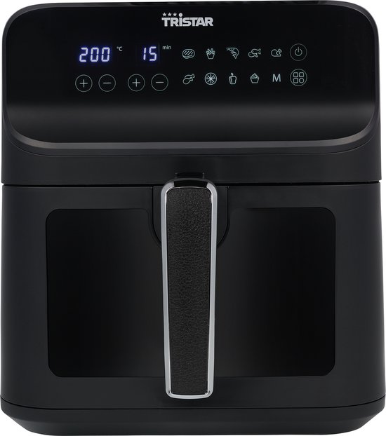 Tristar FR-9037 Airfryer 6.1 l 1300 W Timerfunctie Zwart
