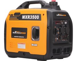 Inverter-stroomgenerator 3300W - Benzine, 4-takt, Superstil, Met USB en 230V Stopcontacten voor Camping en Bouwplaats