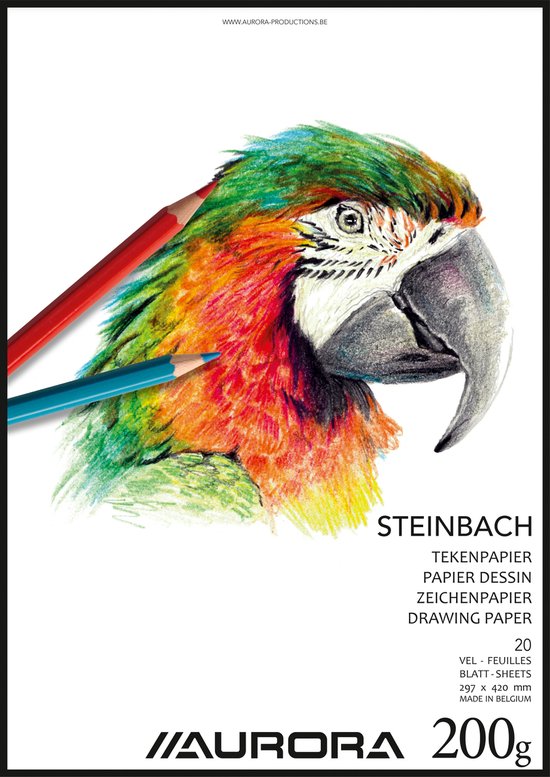 Aurora - Bloc à dessin "Steinbach" A3 (297x420mm)