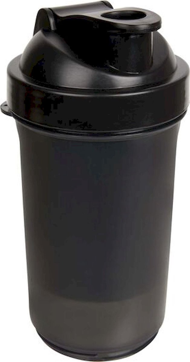 Shaker bottle ii 0.60l - Bidon hard groot - Donkergrijs