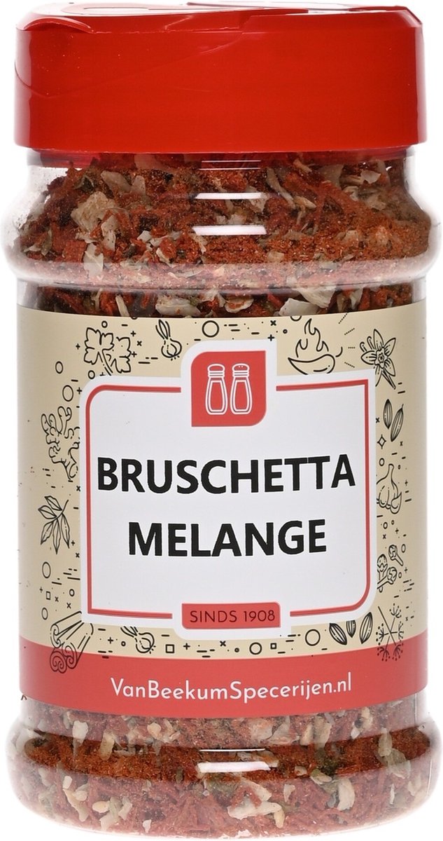 Goedkoopste Van Beekum Specerijen - Bruschetta Melange - Strooibus 110 gram