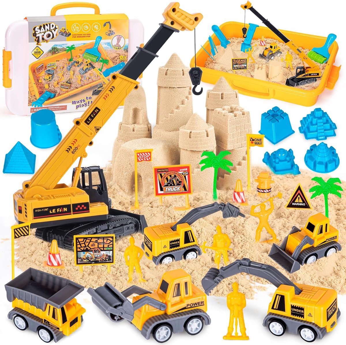 Equivera Zand - Zand voor Binnen - Zand Speelgoed - Cadeau voor Kinderen - Magisch Zand