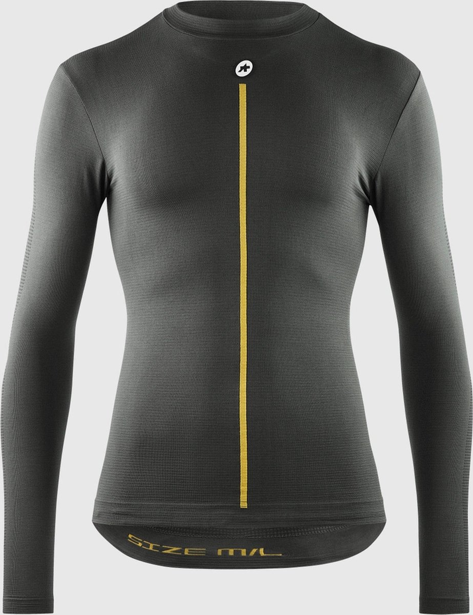 Assos 2/3 LS Skin Layer P1 - Anthracite Grey