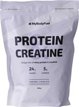 Bol.com MyBodyFuel - Whey Protein & Creatine - Cookies & Cream - Eiwitpoeder met creatine monohydraat - Eiwit shake - 1000 gram aanbieding