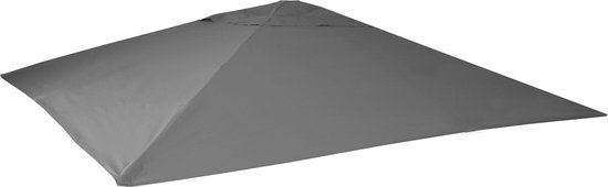 Handson Florida parasol antraciet 270 cm met hendel kopen? Parasols