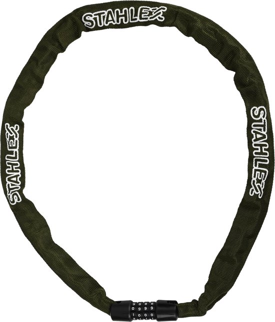 Stahlex Sterk cijferslot - canvas beschermhoes - gehard staal - 100 cm - kleurenmix van Stahlex — afbeelding 4