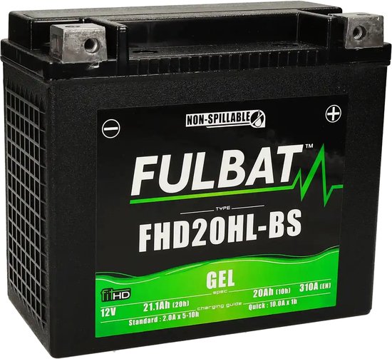 accu voor motor harley davidson 1340 springer softail 1996 fhd20hl-bs / ytx20hl-bs nieuw