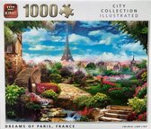 Puzzle - Dreams of Paris, France - 1000 pieces - King