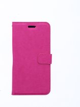 LuxeBass Hoesje geschikt voor iPhone 11 ? Bookcase roze ? portemonnee hoesje - telefoonhoes - gsm hoes - telefoonhoesjes